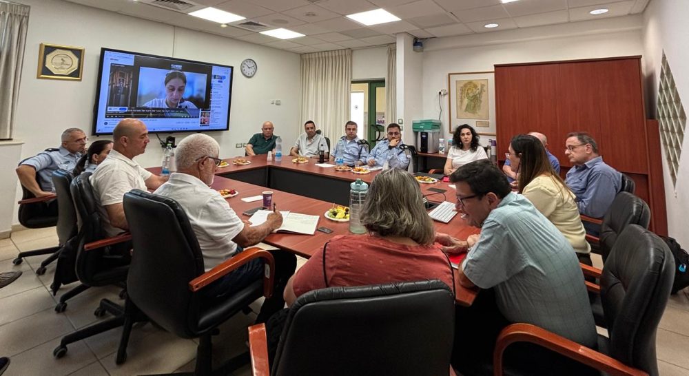פגישת עבודה עם נציגי המכללה הטכנולוגית לתעופה ולחלל