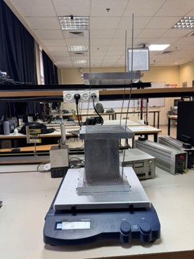 The response of a two-story structure is controlled by base displacement. Each story is supported by four columns, and the floors diaphragms are assumed to be rigid in-plane