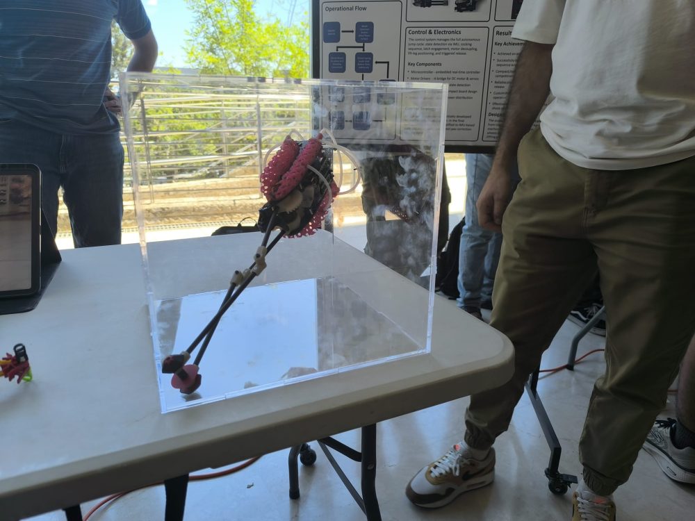 הרובוט שזכה במקום הראשון