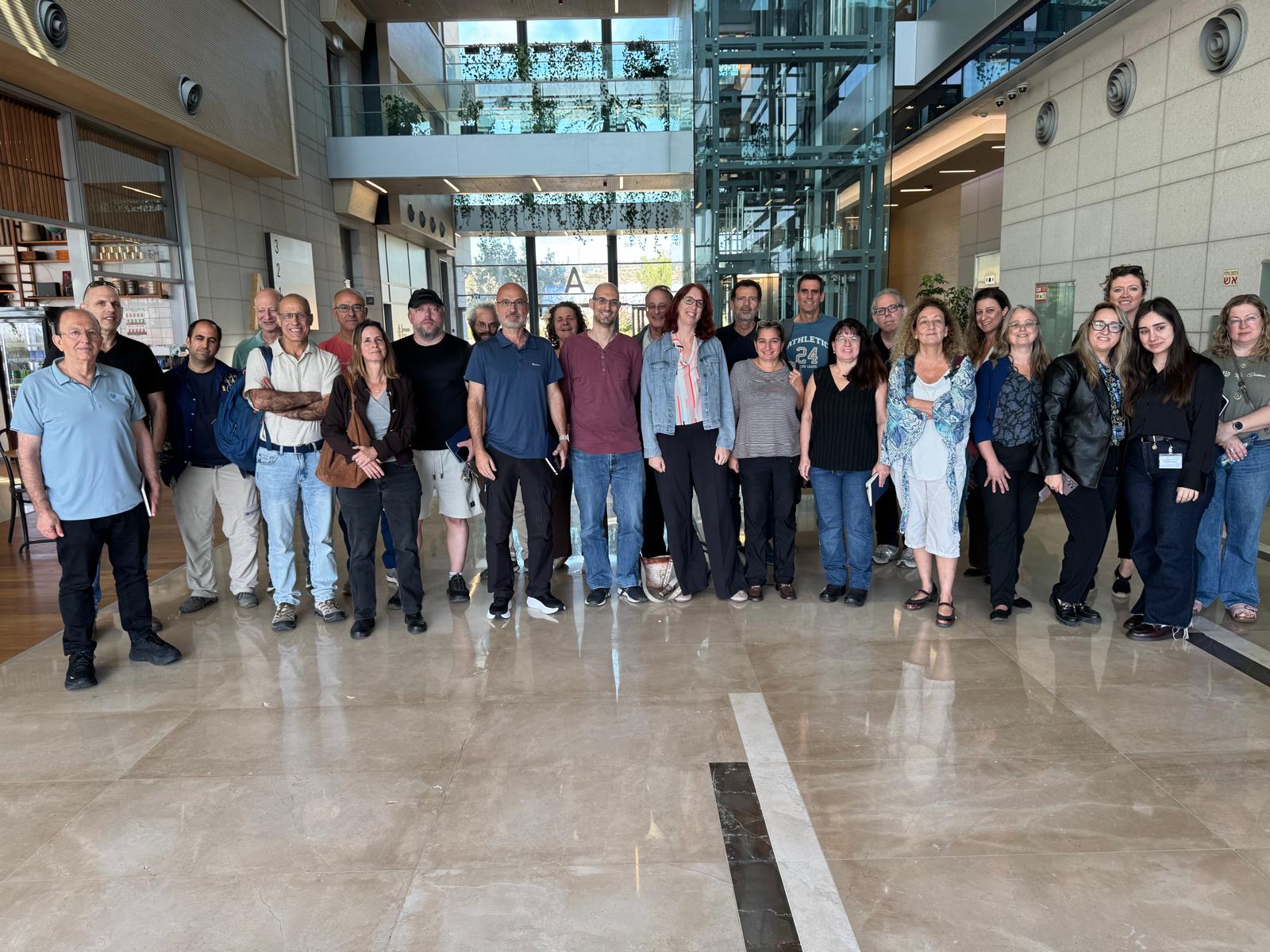 בעקבות סיור מקצועי: מהדקים את השת